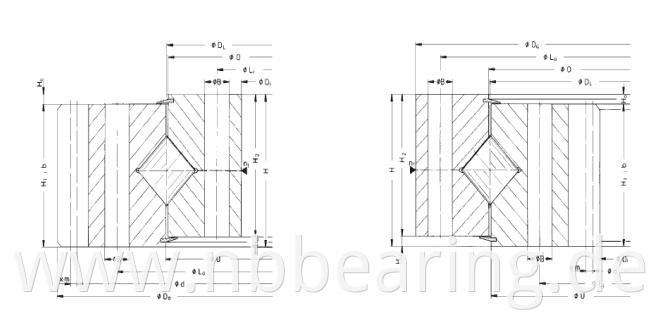 Cylindrical Roller Slewing Bearing